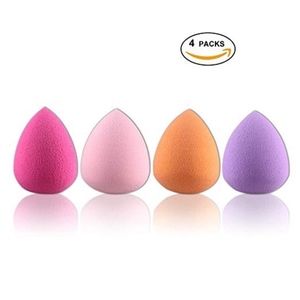 4 PCS Drop Water Makeup Puffs